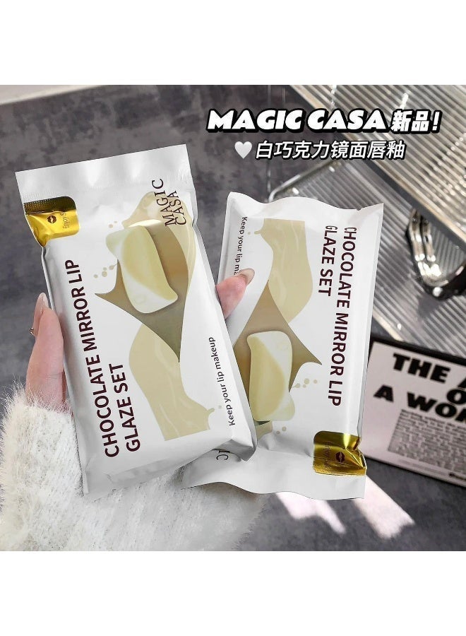 ماجيك مجموعه ملمع الشفاه من ماجيك كيس - 5 الوان - درجات النود و البينك في  مجموعه واحدة - Image 3